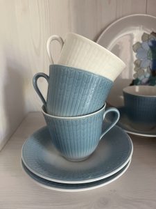 Сервиз за кафе в преливащо синьо - Image 3