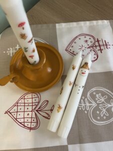 Емайлиран свещник - Image 2