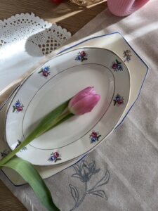 Малко френско плато Digoin Sarreguemines - Image 2