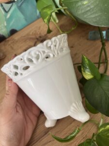 Малка керамична кашпа - Image 2
